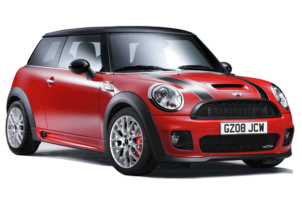 Red Mini Cooper PNG Photo