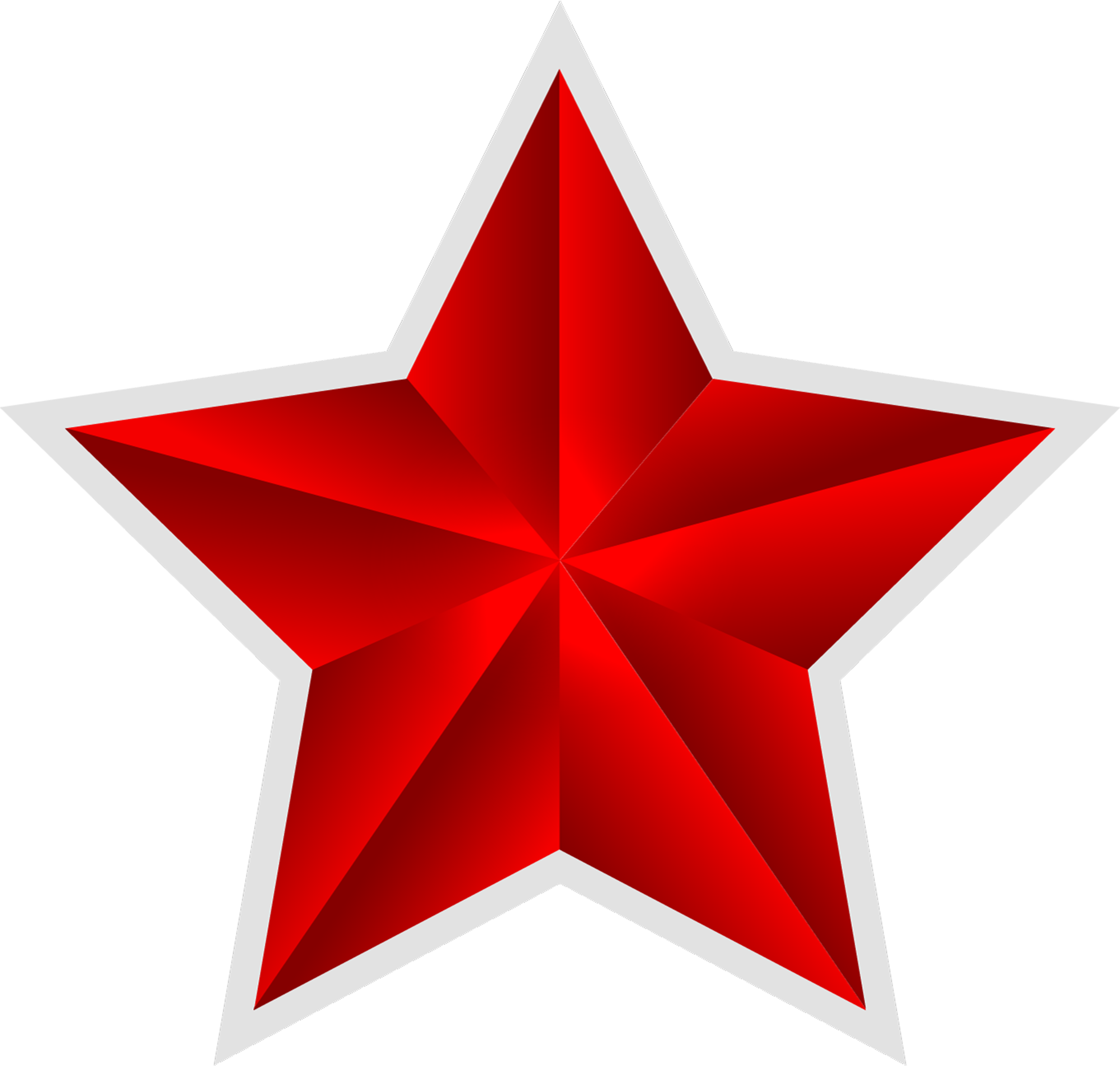 Red Star PNG Download Image