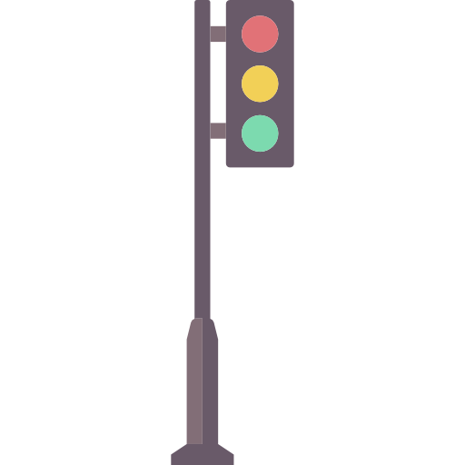 Segnale stradale Sfondo di immagine del semaforo del semaforo