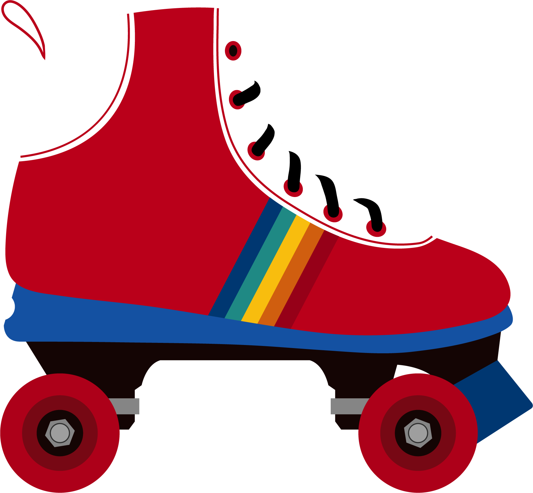 Roller Disco PNG Image with Transparent Background