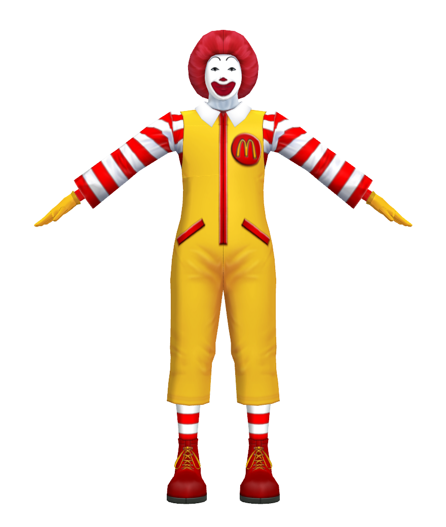 Gambar Ronald McDonald Gratis PNG