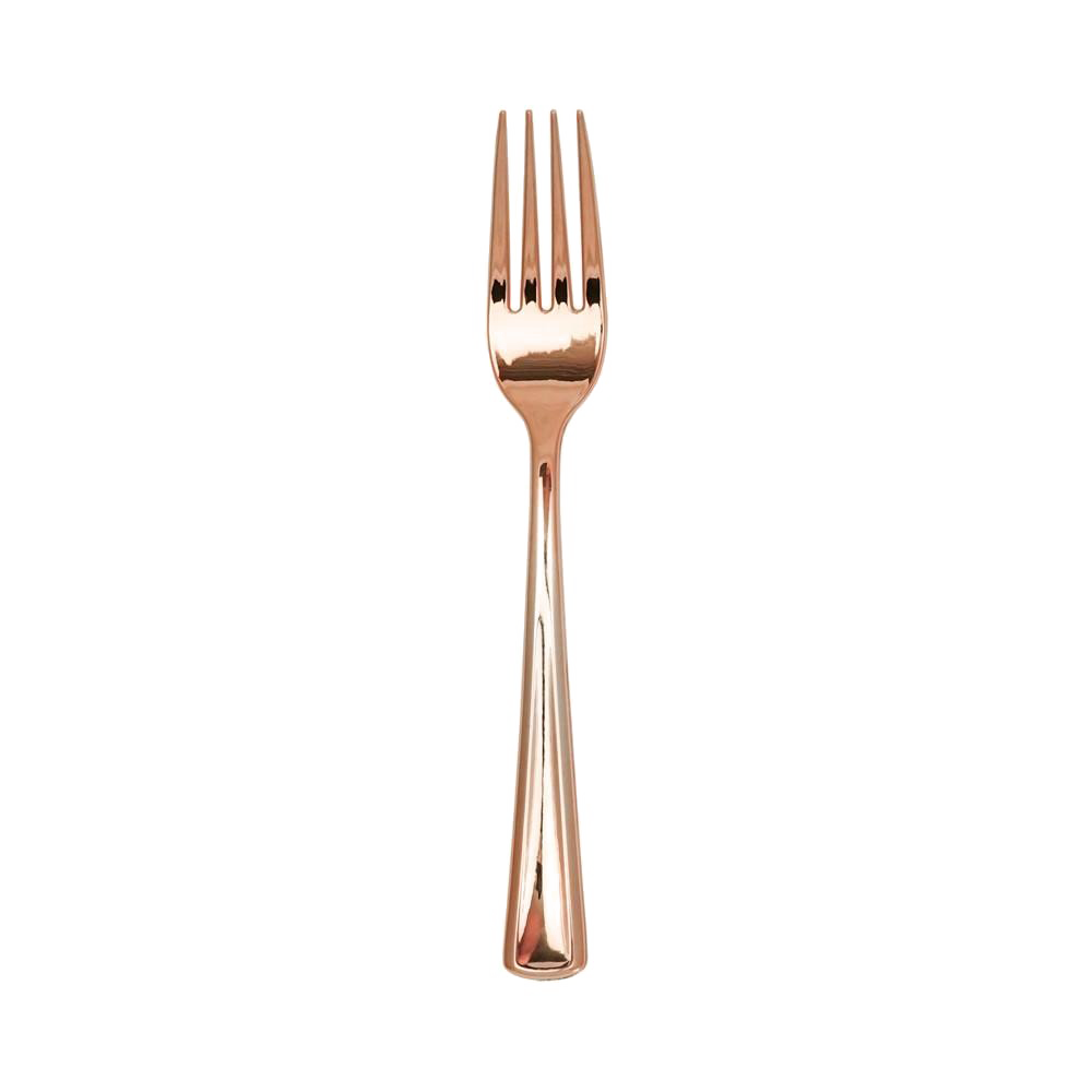 Imagem de alta qualidade de garfo de ouro rosa
