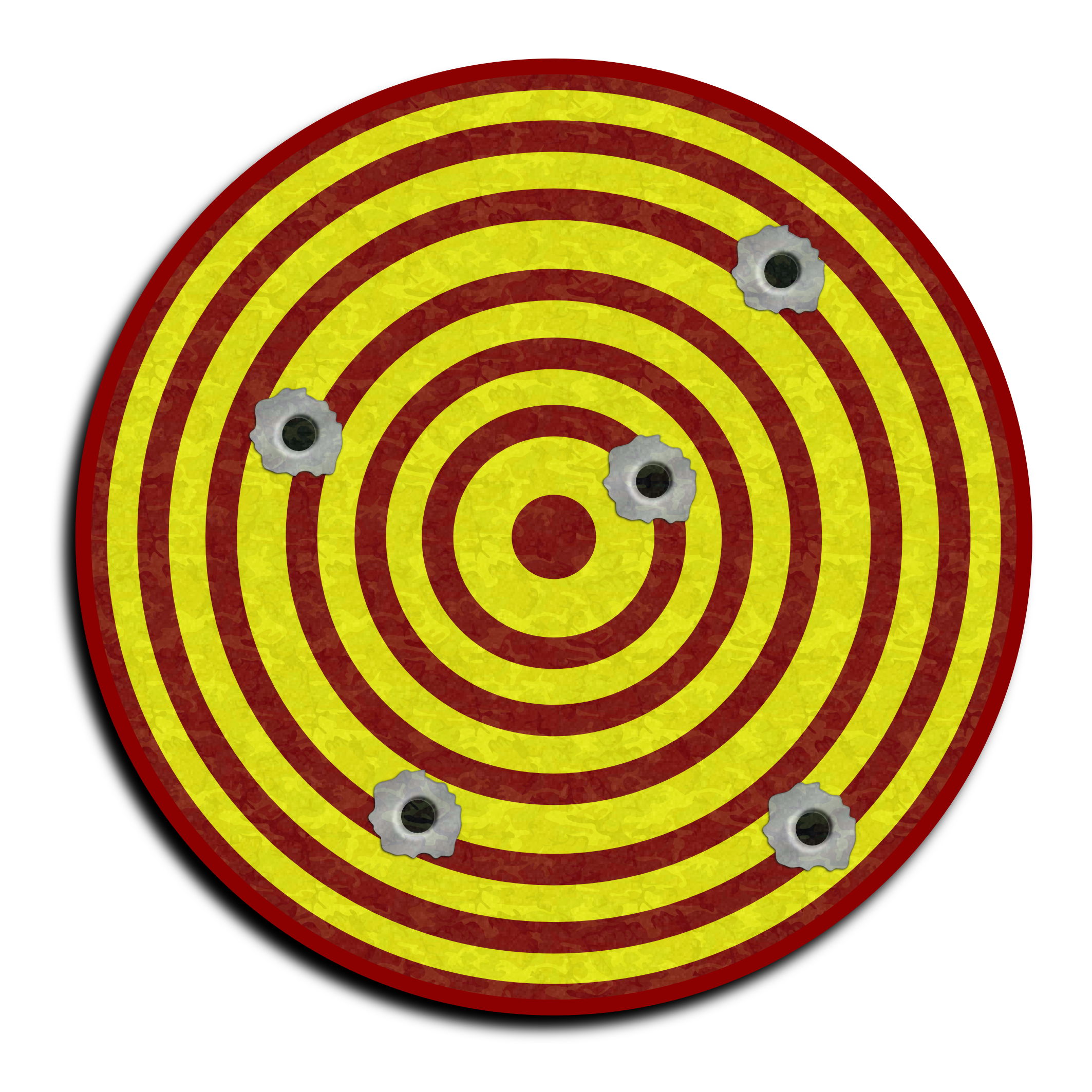 Round Target PNG Background Image