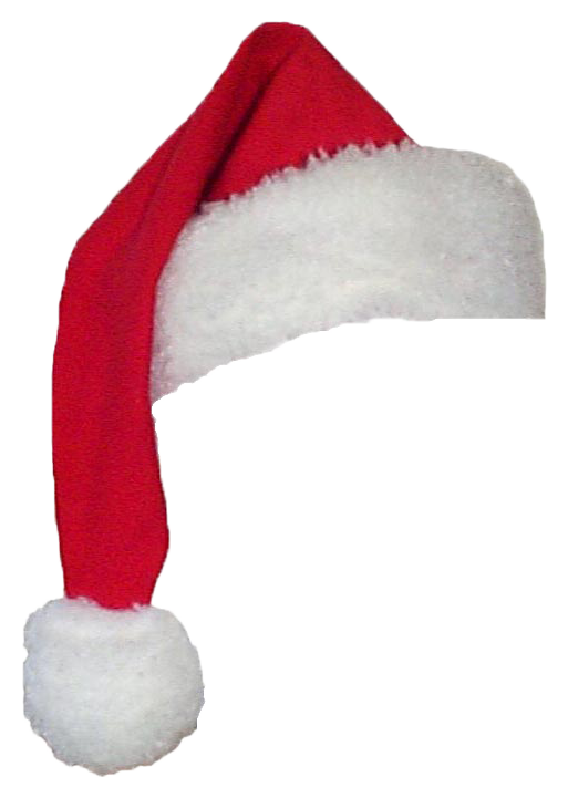 Santa Claus Hat PNG Gambar berkualitas tinggi