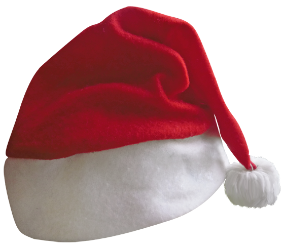 Santa Claus Hat PNG-Afbeelding