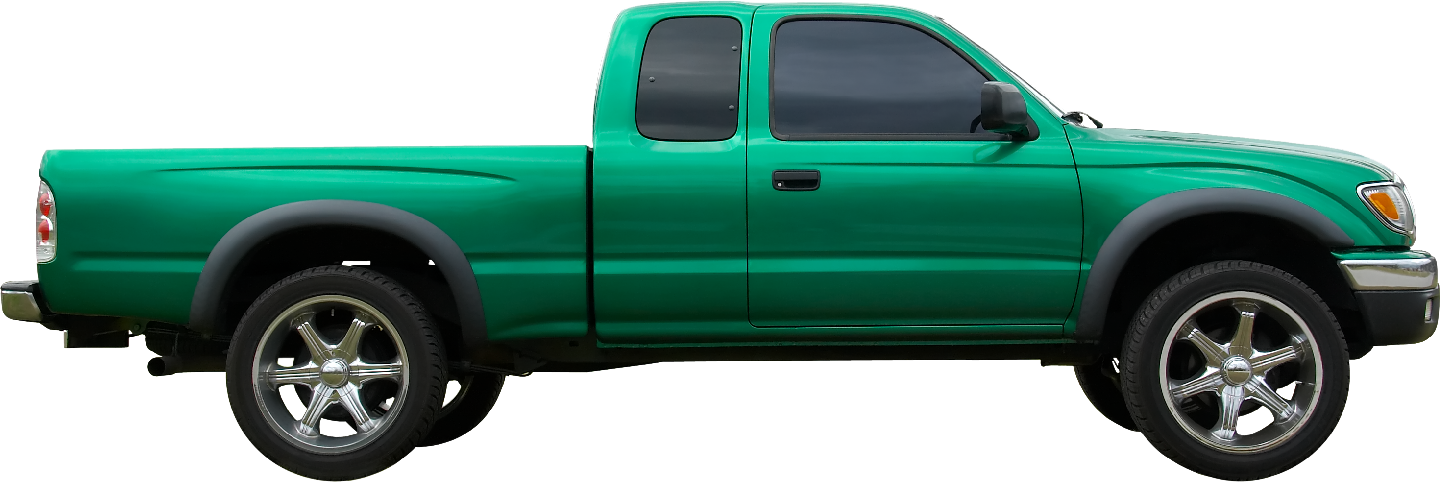 Side Pickup Truck PNG Background Image