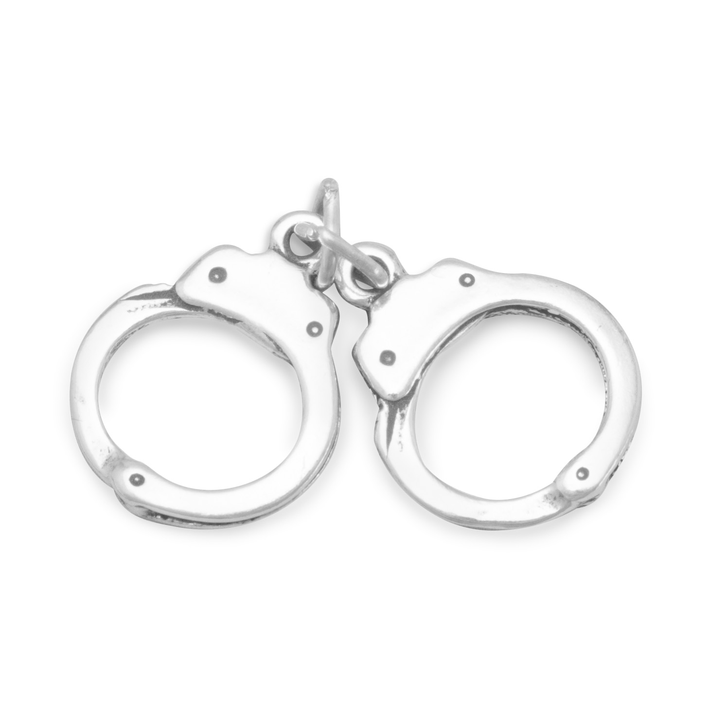 Silver Handcuffs Free PNG Image