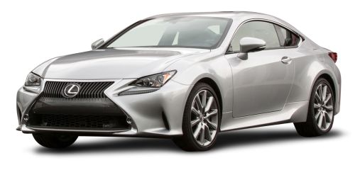 Silver Lexus PNG Image with Transparent Background