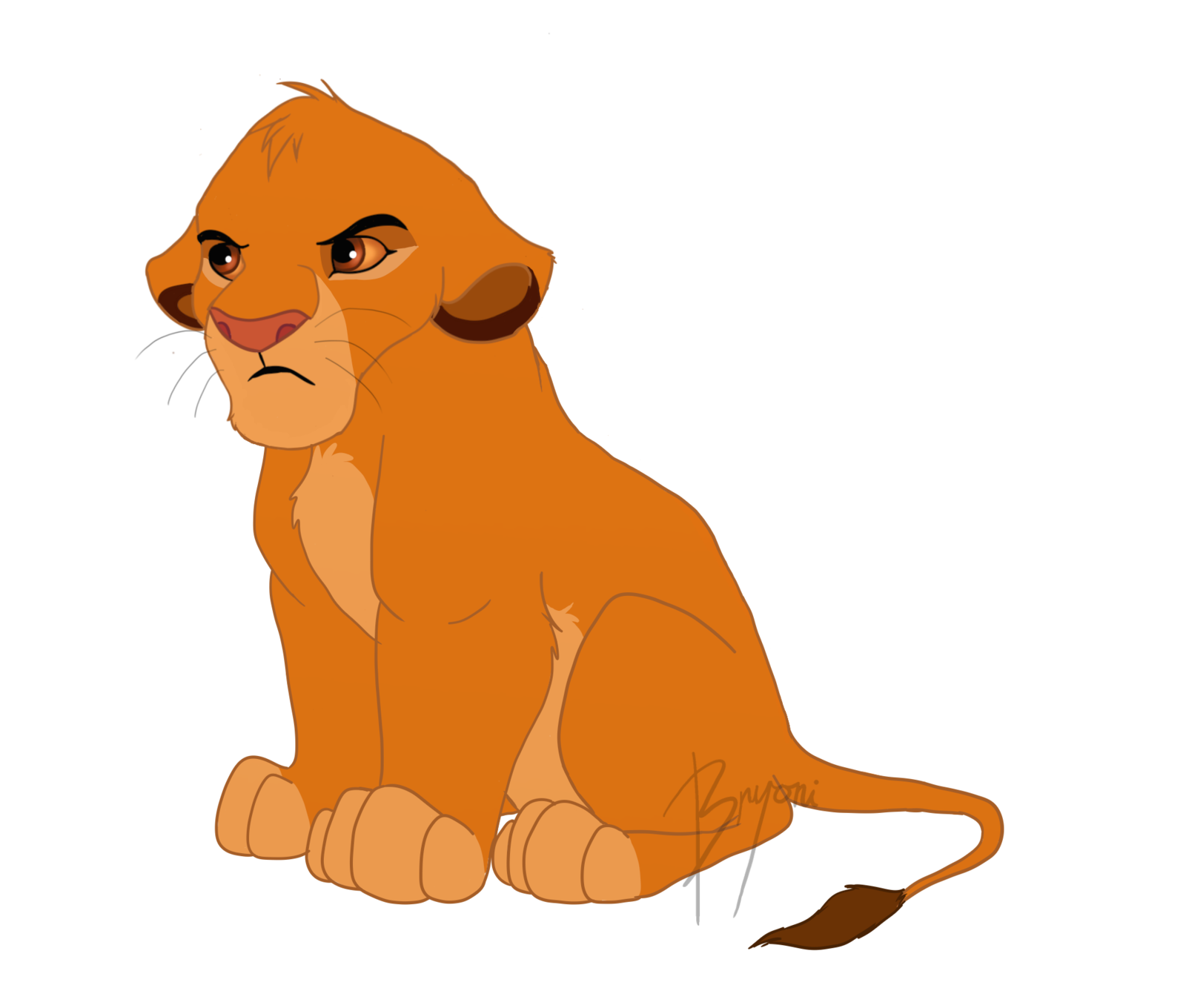 Immagine Simba PNG Background