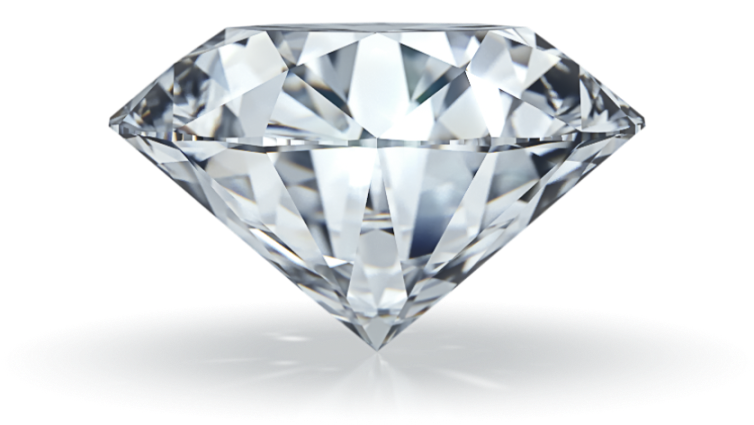 Einzelner Diamant-PNG-Bild