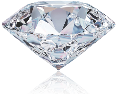 Einzelner Diamant-PNG-Foto