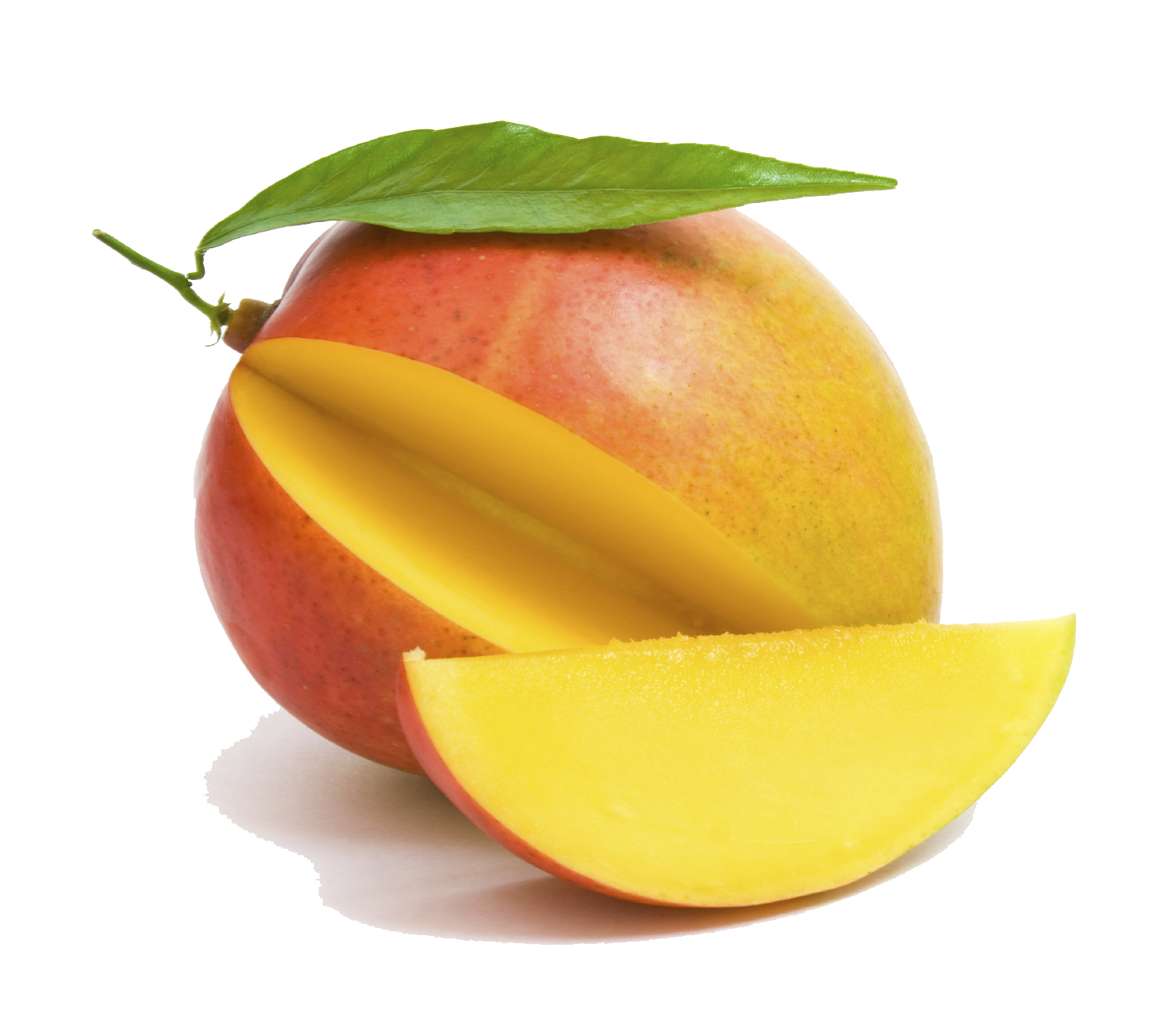 Однократное прозрачное изображение манго