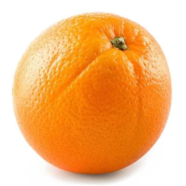 Single Orange PNG Image Background