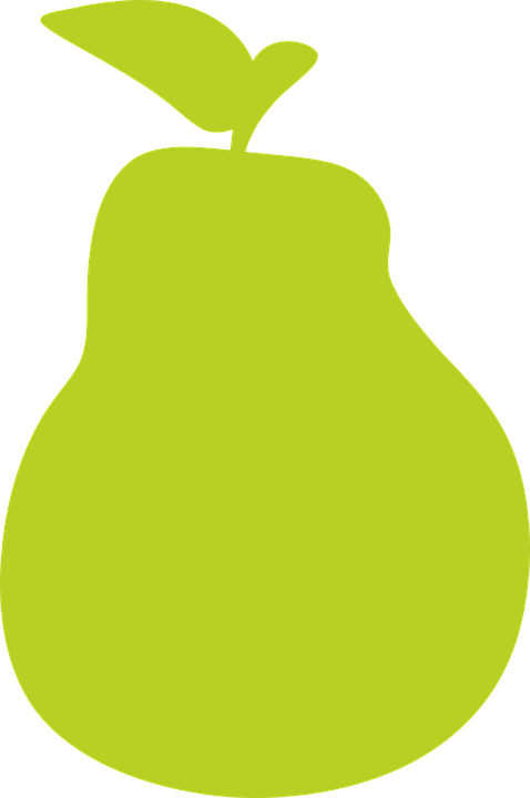 Single Pear Transparent Image