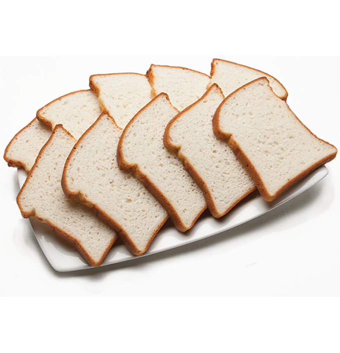 얇게 썬된 빵 PNG 이미지 투명 배경
