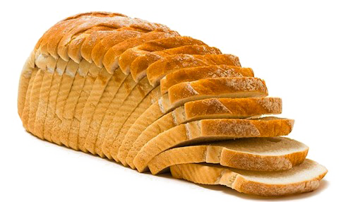 Irisan roti PNG foto