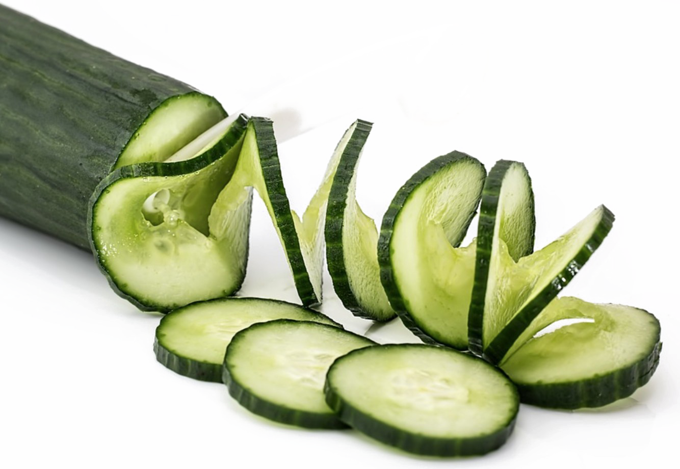 Sliced Cucumber PNG Transparent Image