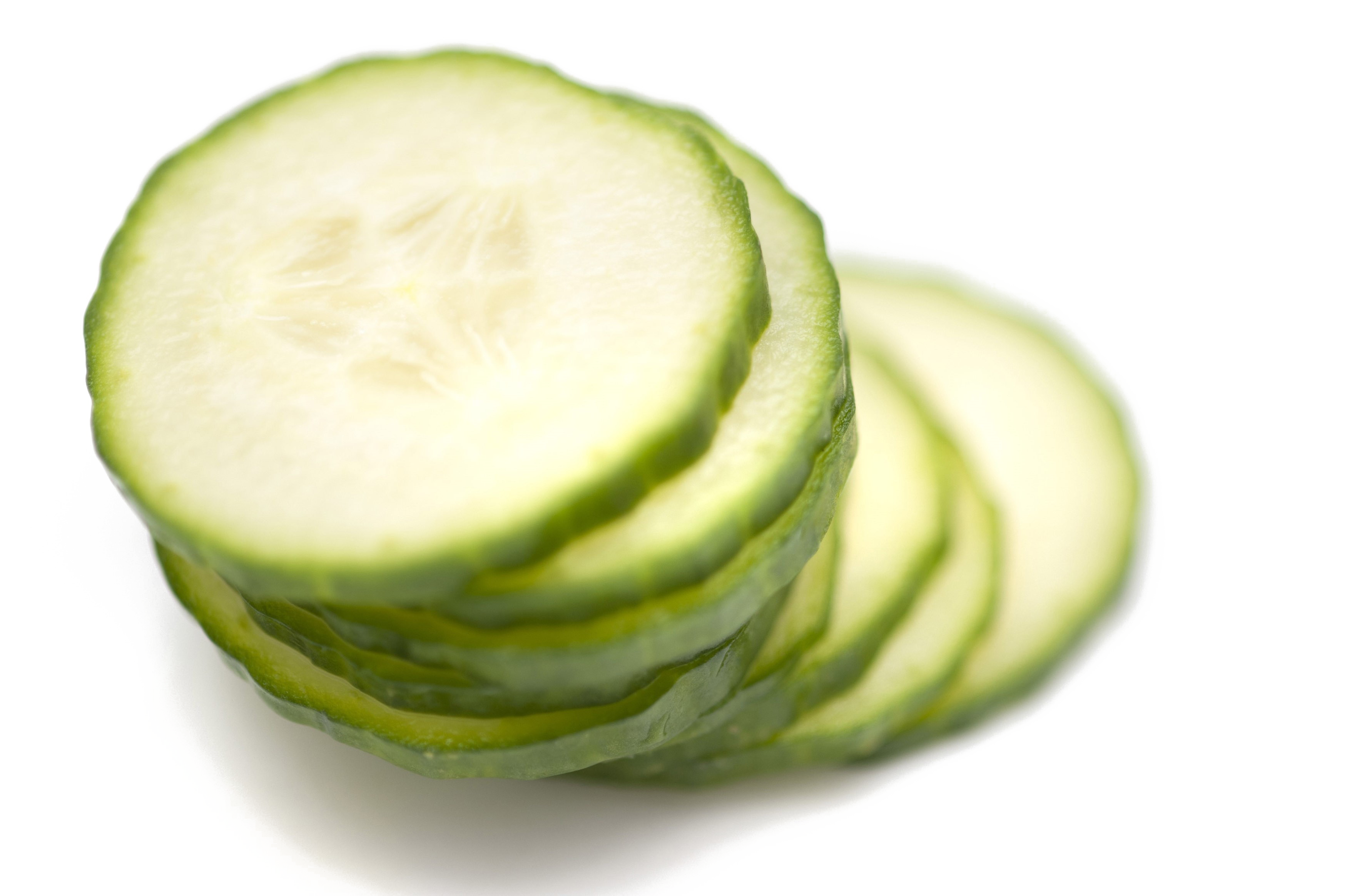 Sliced Cucumber Transparent Image