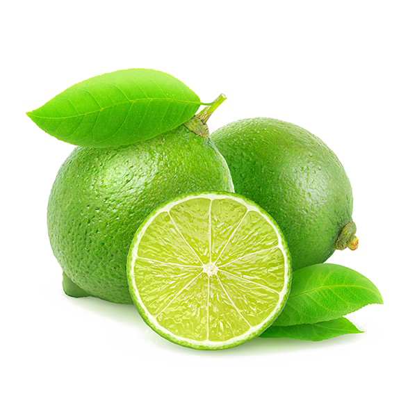 Sliced Lime PNG Background Image