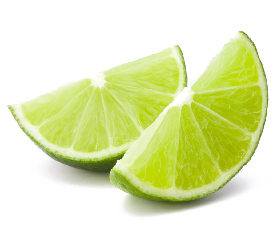 Sliced Lime PNG Image With Transparent Background