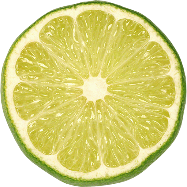 Sliced Lime PNG Picture
