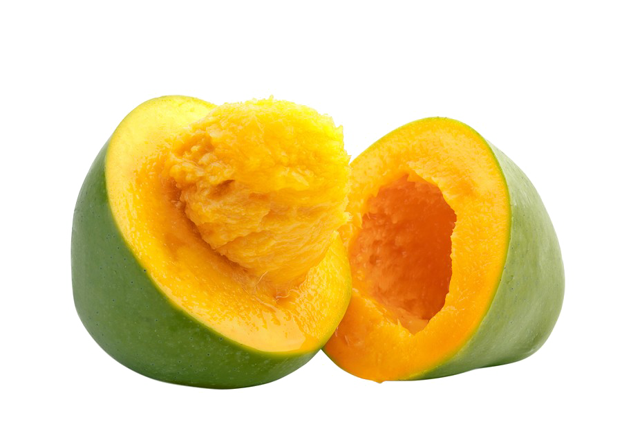 Sliced Mango PNG Image Background