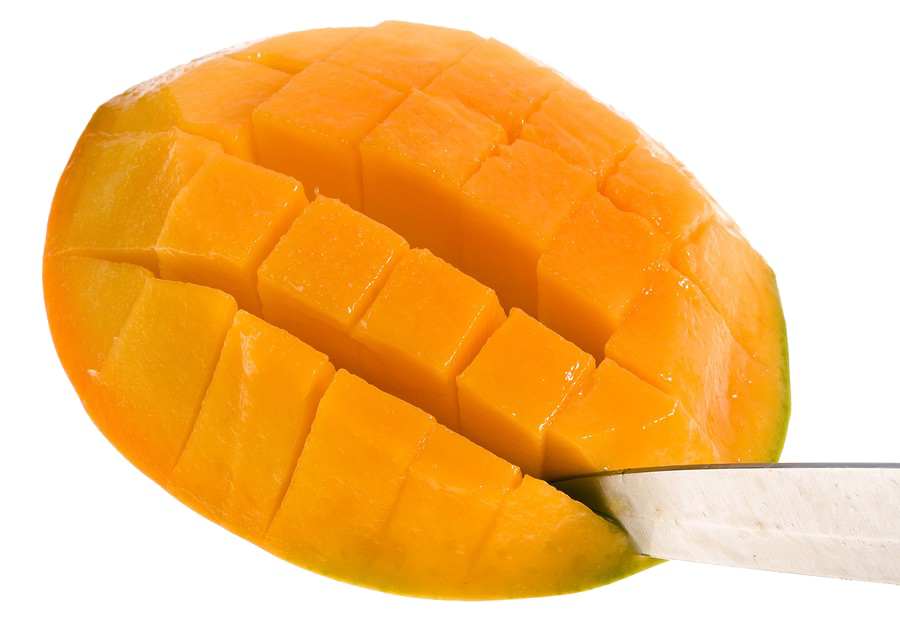 Immagine di PNG di mango affettato