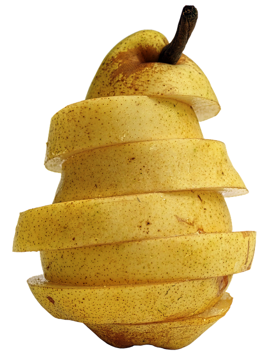 Sliced Pear PNG Download Image