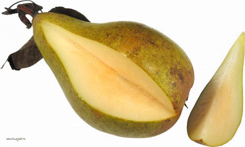 Sliced Pear PNG Image
