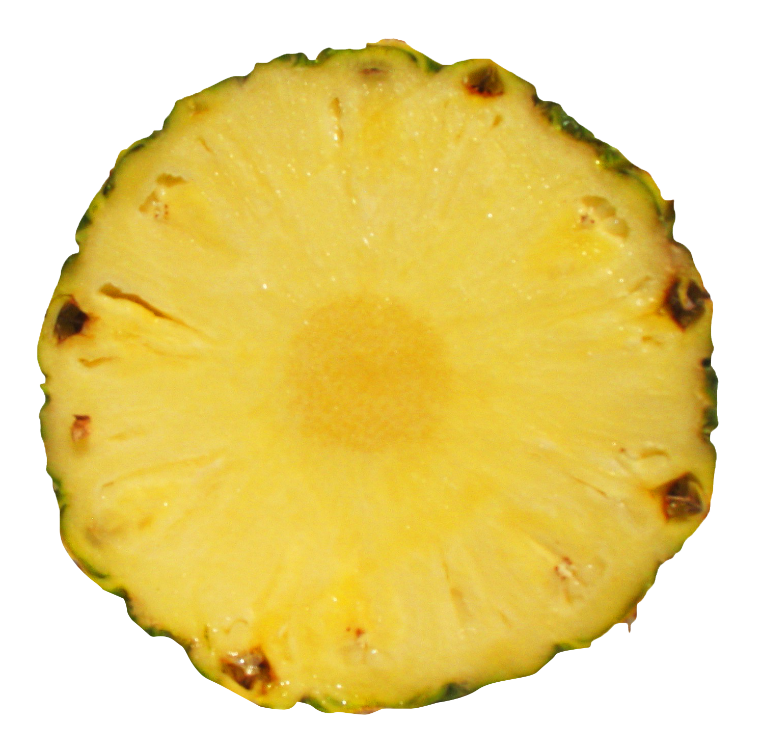 Sliced Pineapple Free PNG Image