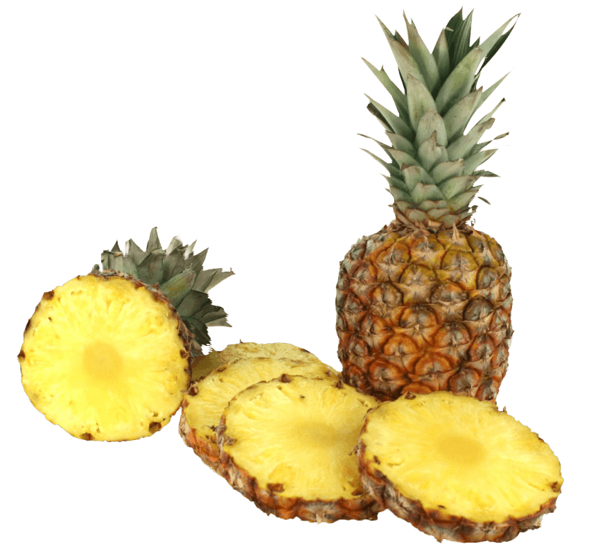 Sliced Pineapple PNG Photo