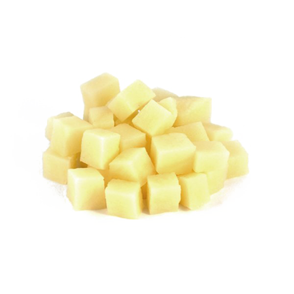 Image Transparente de pommes de terre en tranches