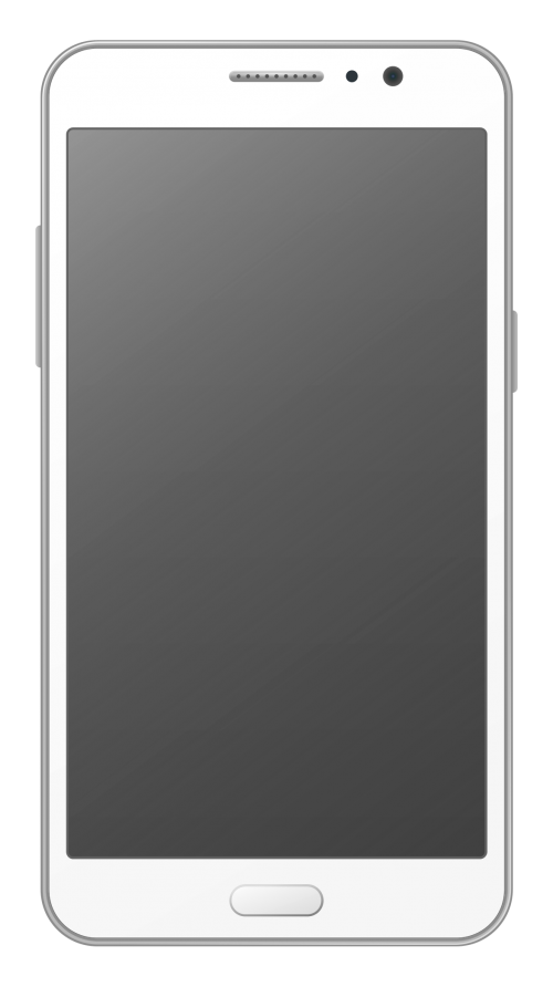 Smartphone Mobile Download Transparent PNG-Afbeelding