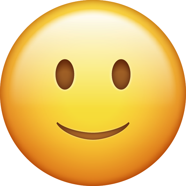 Smile Emoji Face PNG descargar imagen