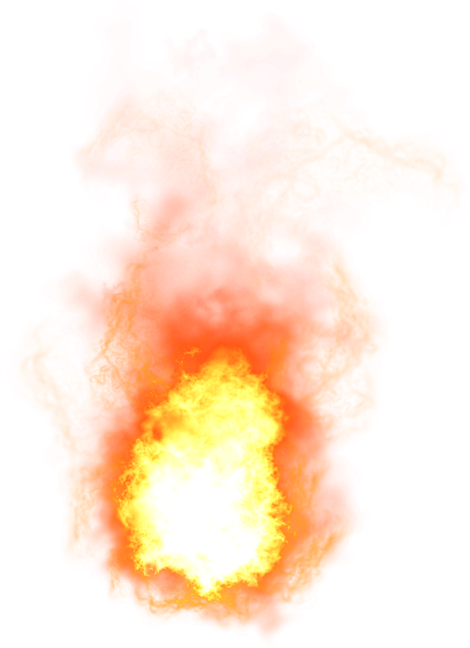 Imagen PNG de fuego de humo