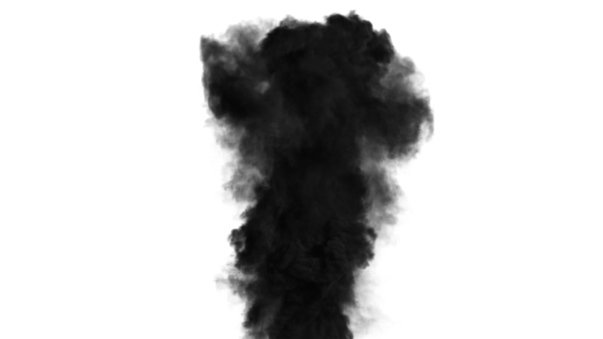 Imagen Transparente de fuego de humo