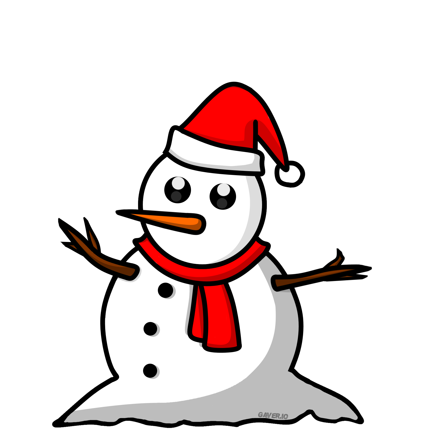 Снеговик PNG фоновое изображение