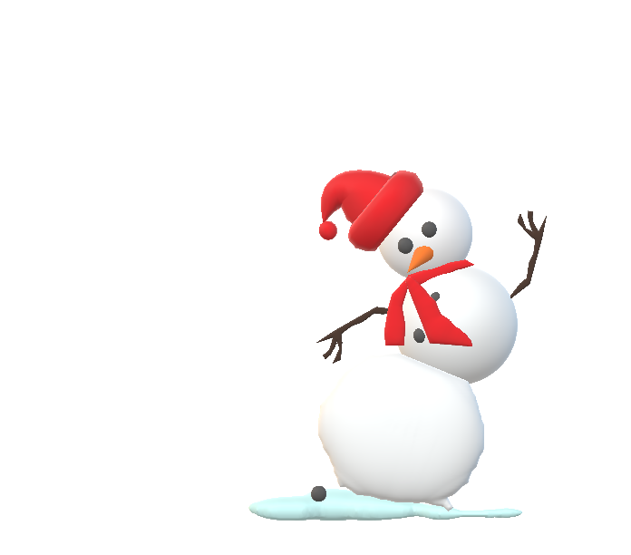 Snowman PNG Image with Transparent Background