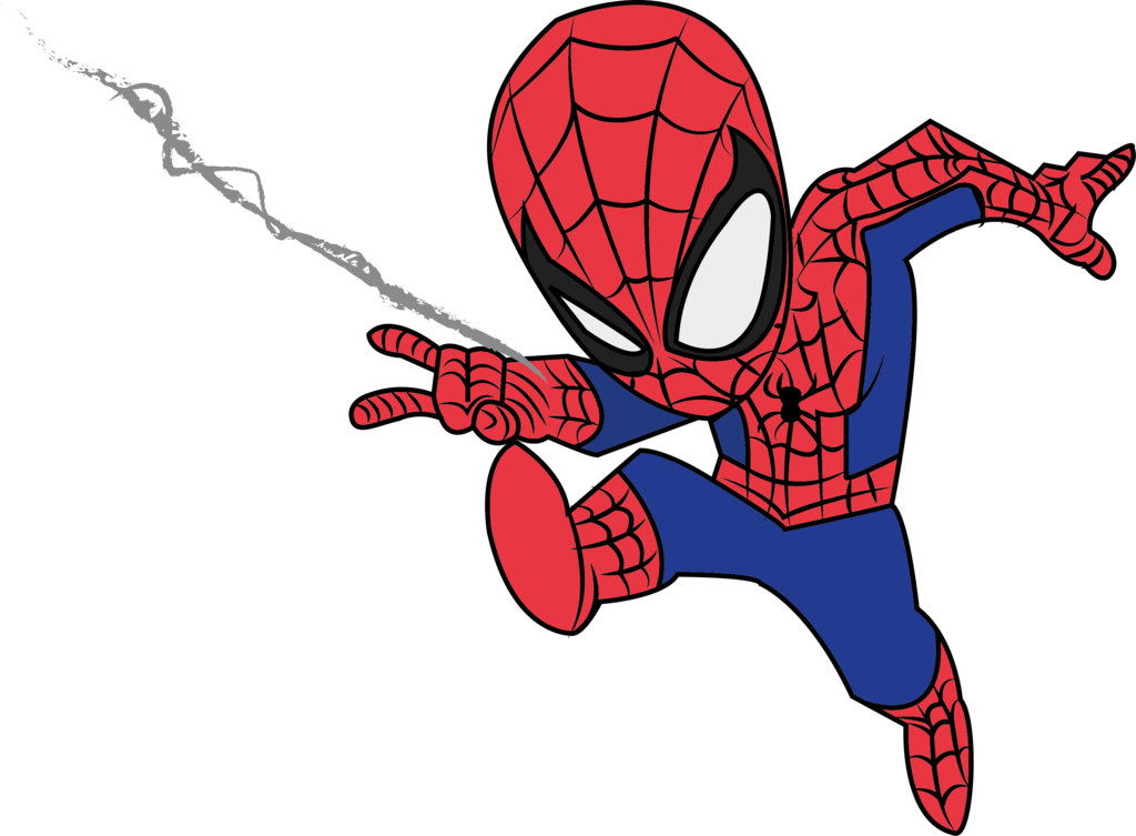 Spider-Man Cartoon PNG Download Image