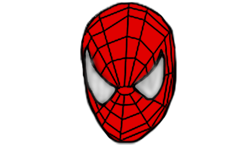 Imagen de fondo PNG de la máscara de hombre araña