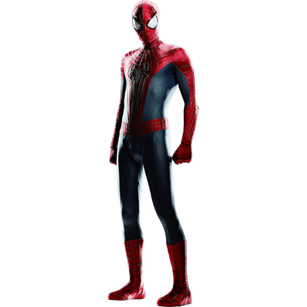 Spider-Man Standing PNG Image Background