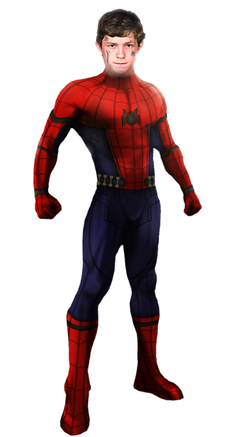 Spider-Man Standing PNG Photo
