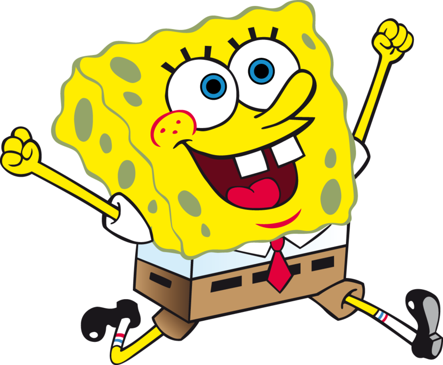 SpongeBob Squarepants PNG achtergrondafbeelding