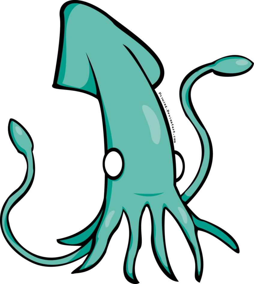 Squid PNG Image with Transparent Background