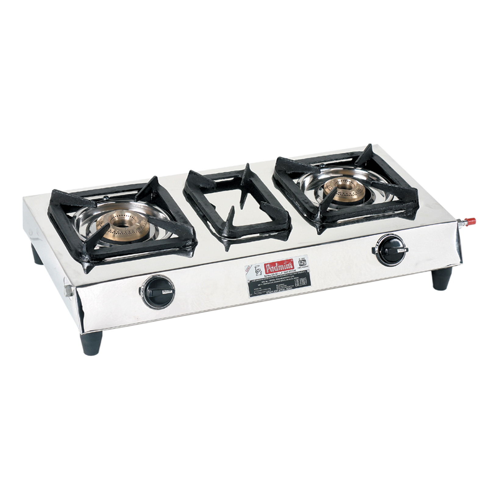 Stainless Steel Gas Stove PNG Transparent Image