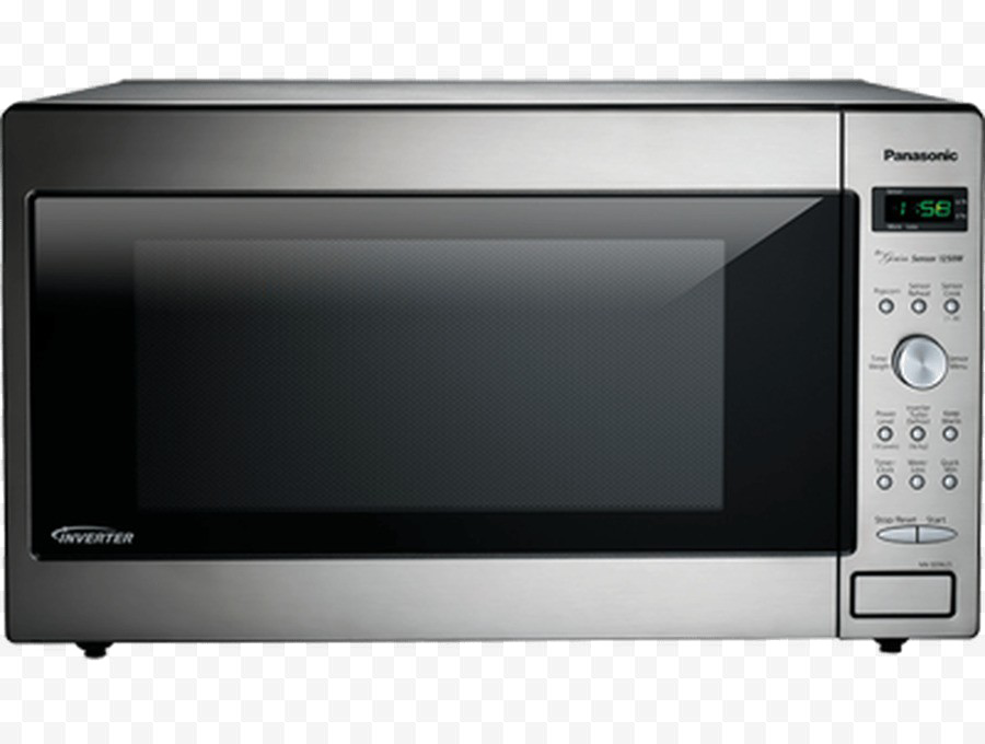 Stainless Steel Microwave Oven Unduh Gambar PNG Transparan