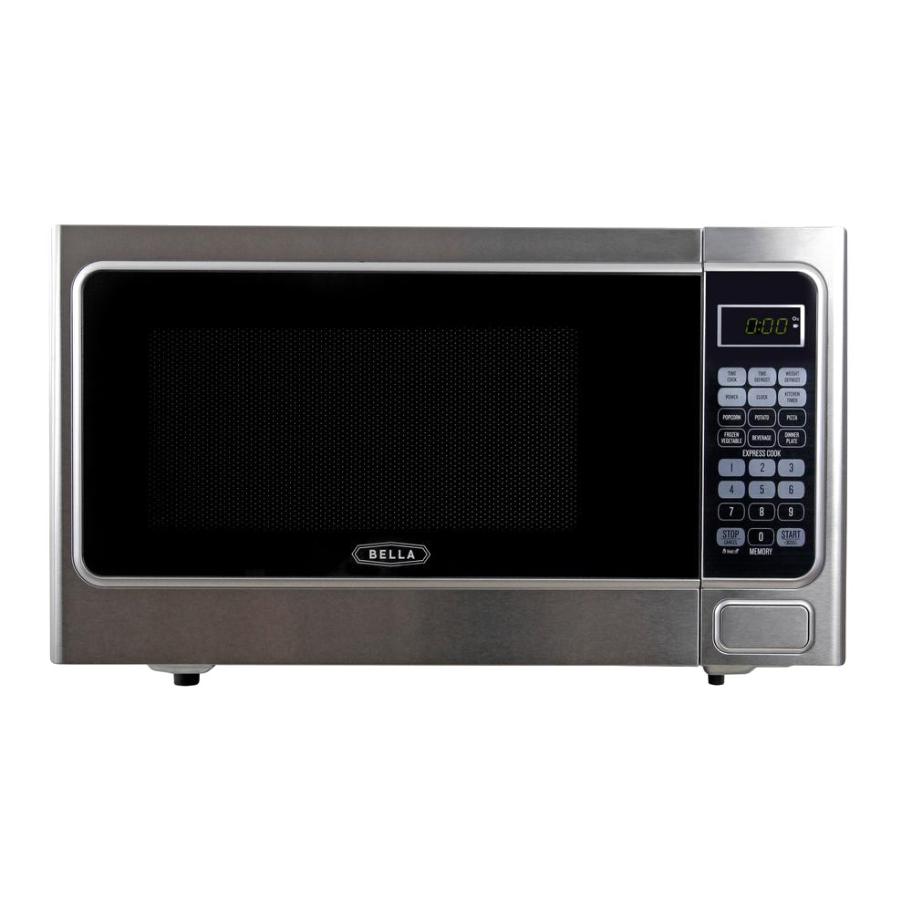 Gambar oven microwave stainless steel PNG
