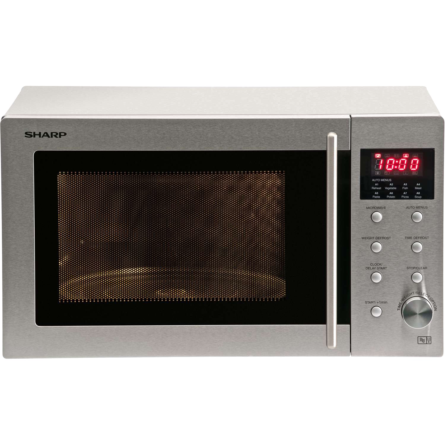 Oven microwave stainless steel Transparan