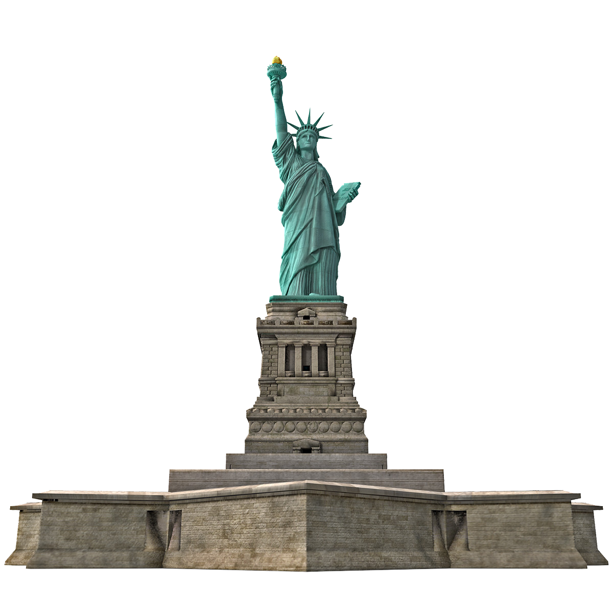تمثال ليبرتي صور شفافة