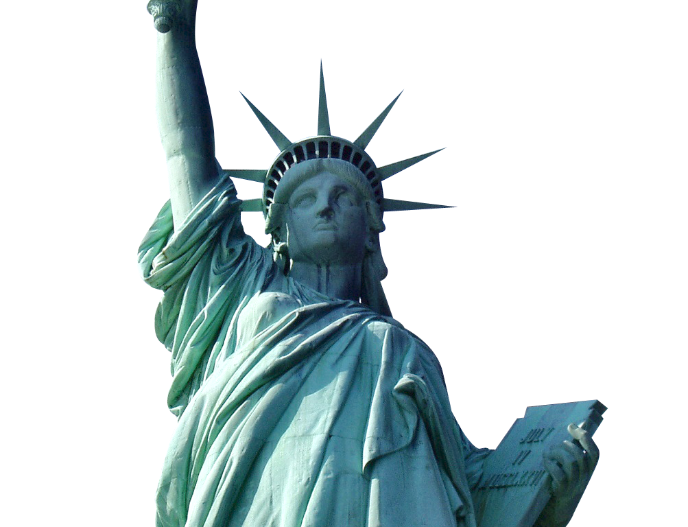 تمثال الحرية شفافة